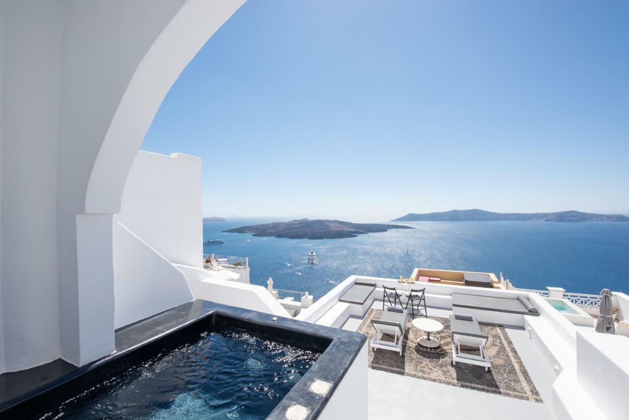 Nk Cave House Villa Fira  Bagian luar foto